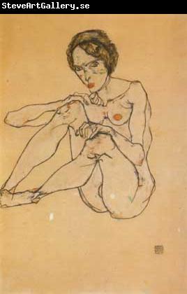 Egon Schiele Nude Woman (mk12)